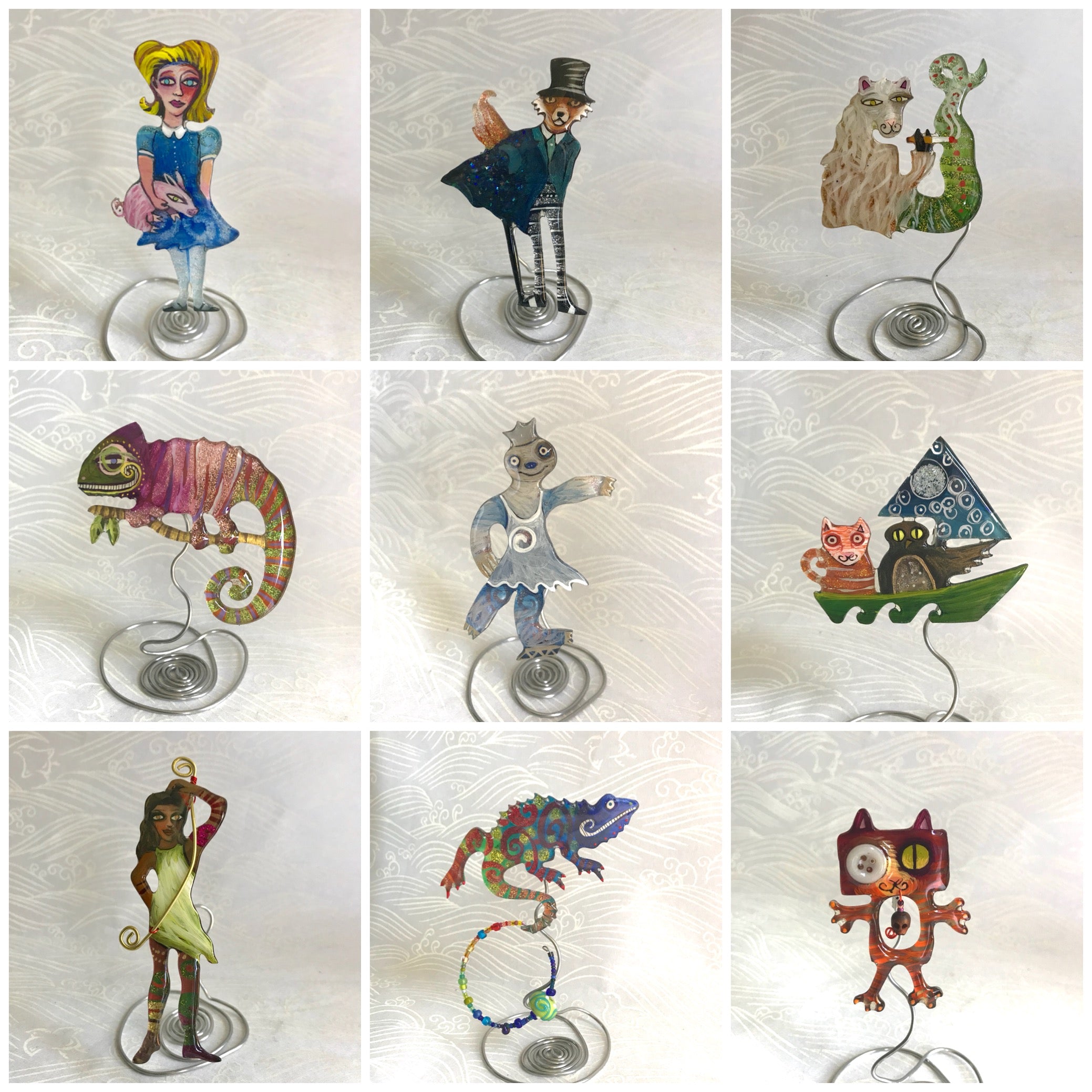 Art Pins and Earrings