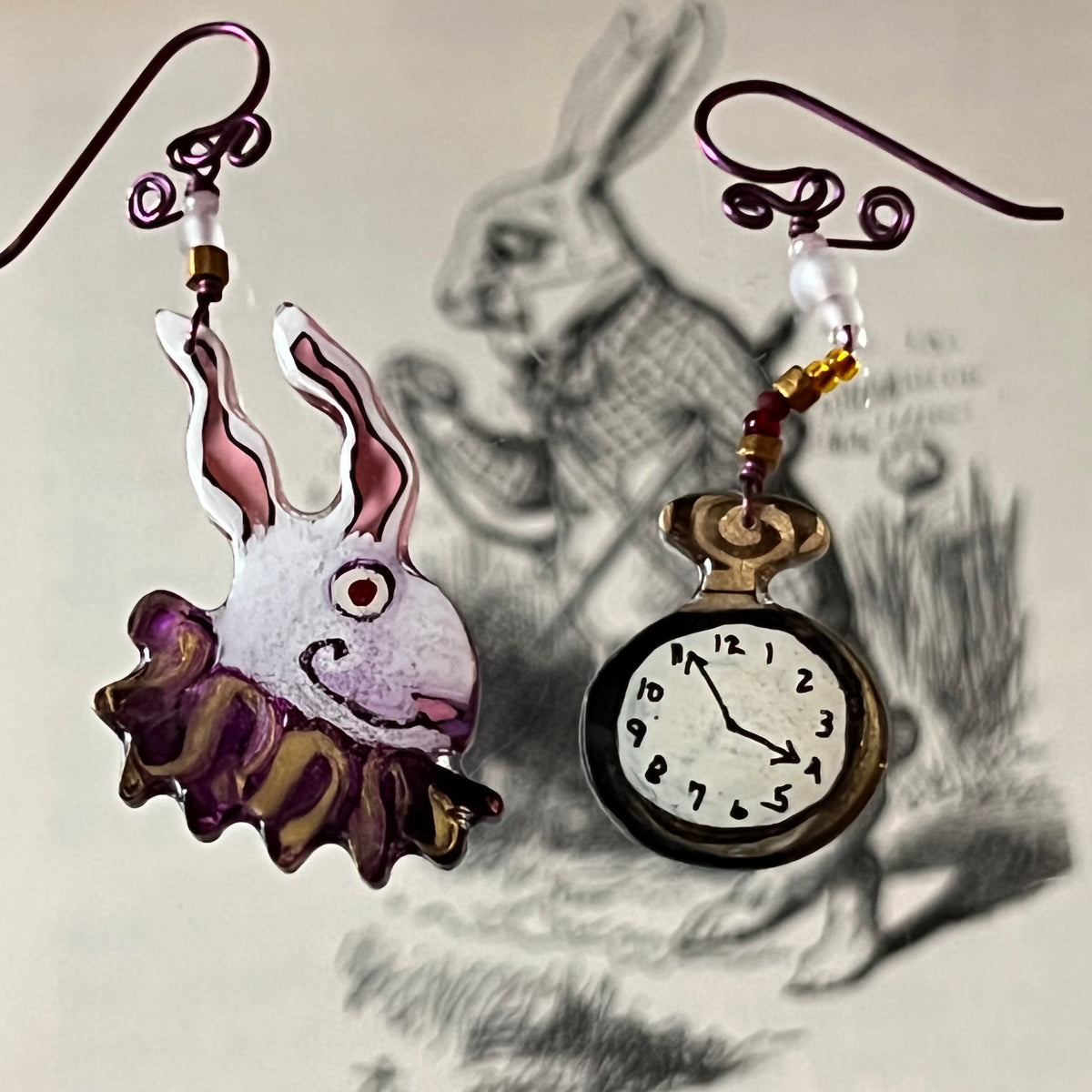 Alice in Wonderland Collection: White Rabbits and Pocket 