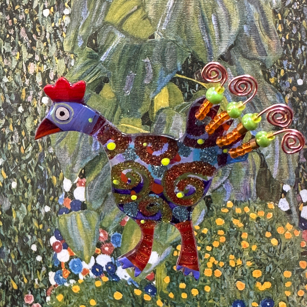 Folk Art Chicken