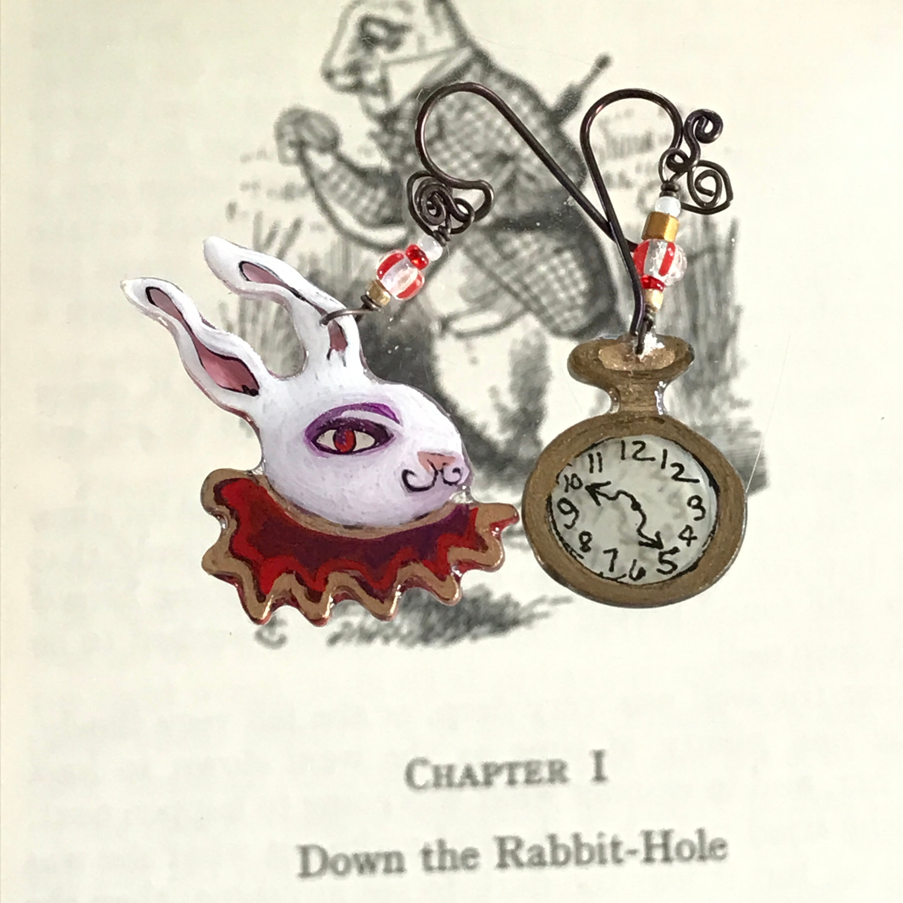 Alice In Wonderland Rabbit Pocket Watch